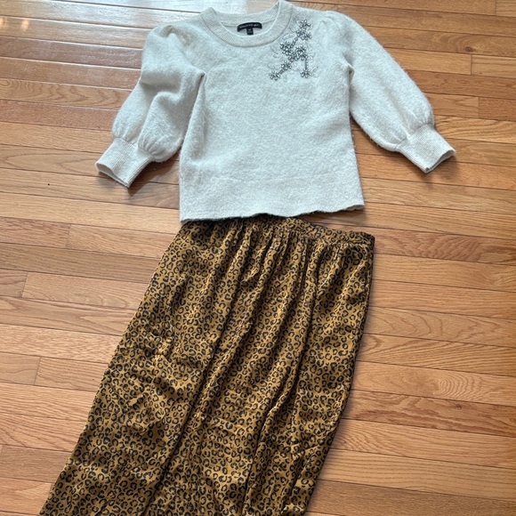 DR2 Animal Print A-Line Skirt - Picture 7 of 10